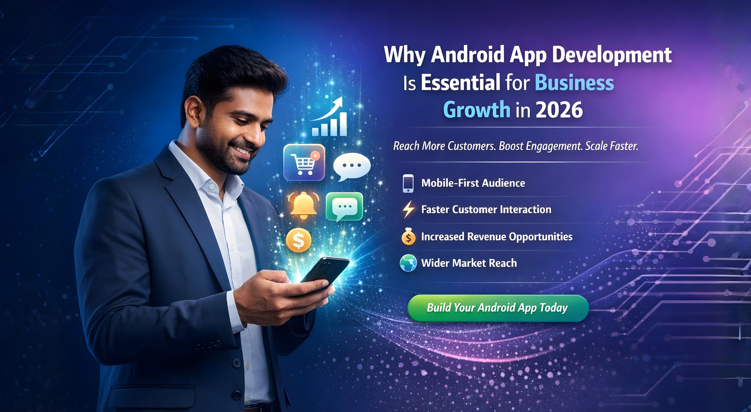 Why Android App Development Is Essential for Business Growth in 2026